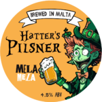 The-Hatter-Menu-Item Mad Hatter’s Pilsner Image