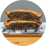 The-Hatter-Menu-Item Tuna & Spinach pie Image